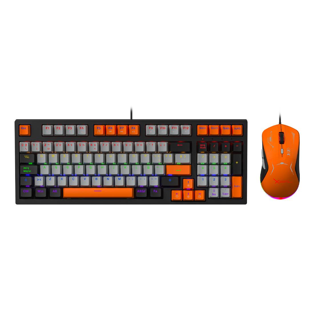 Kits de Teclado y Mouse Gaming Stylos XZPKT1NG